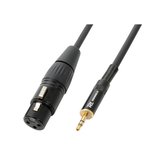 Cablu XLR mama Jack 3.5, 0.5m, stereo PD